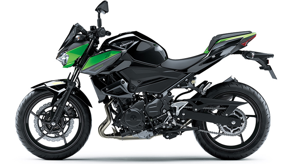 động cơ Kawasaki Z400 ABS mới xanh động cơ Kawasaki Z400 ABS mới xanh